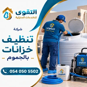 شركة تنظيف خزانات بالجموم