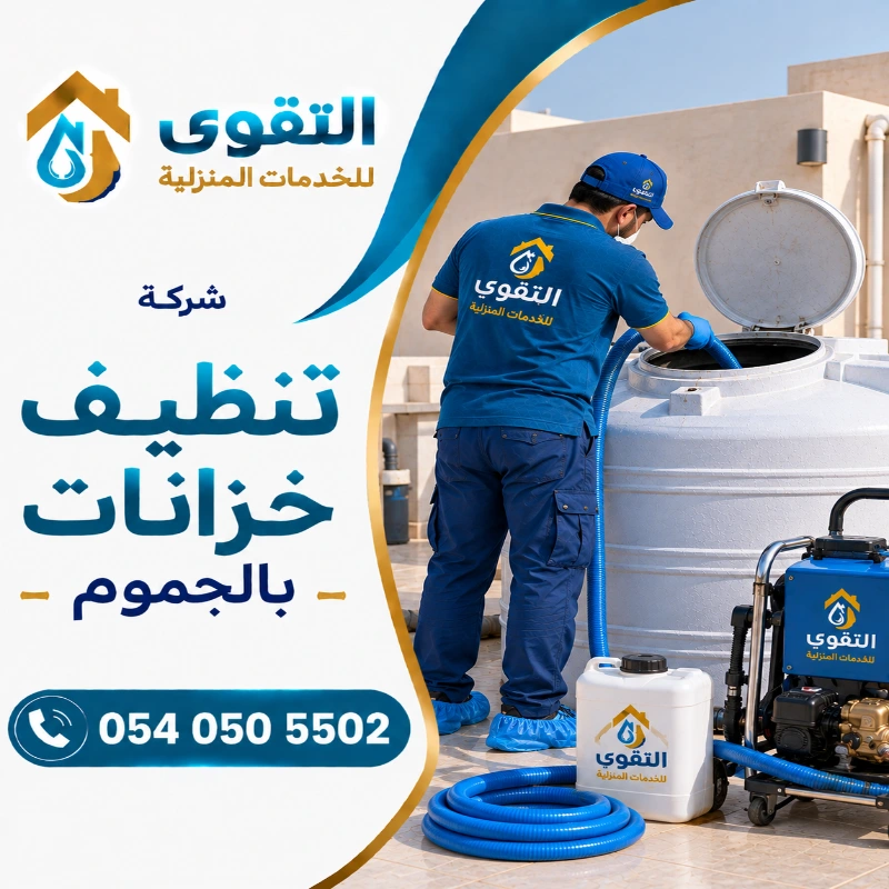 شركة تنظيف خزانات بالجموم