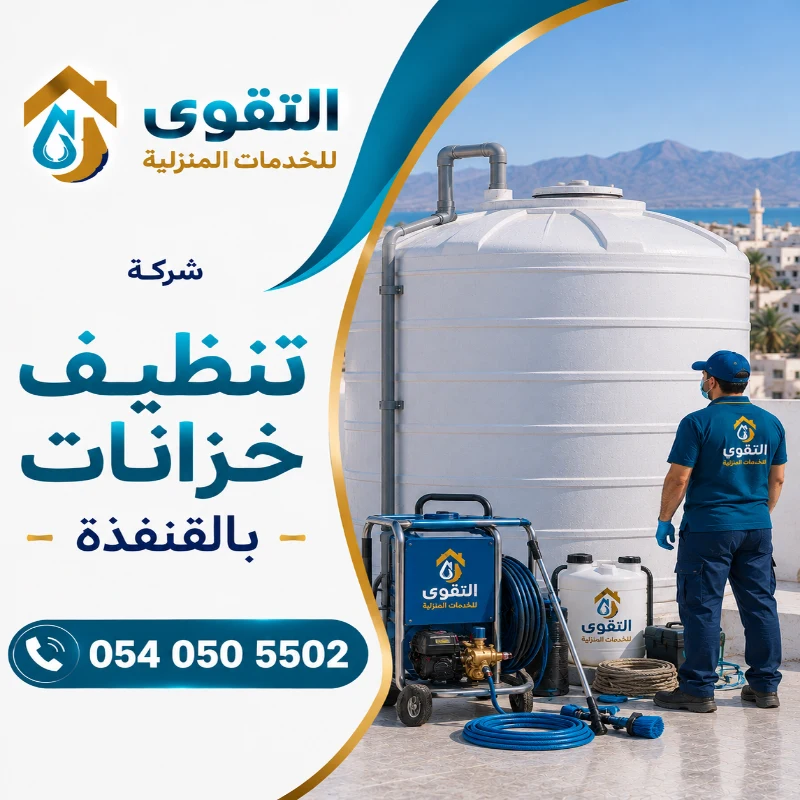 شركة تنظيف خزانات بالقنفذة