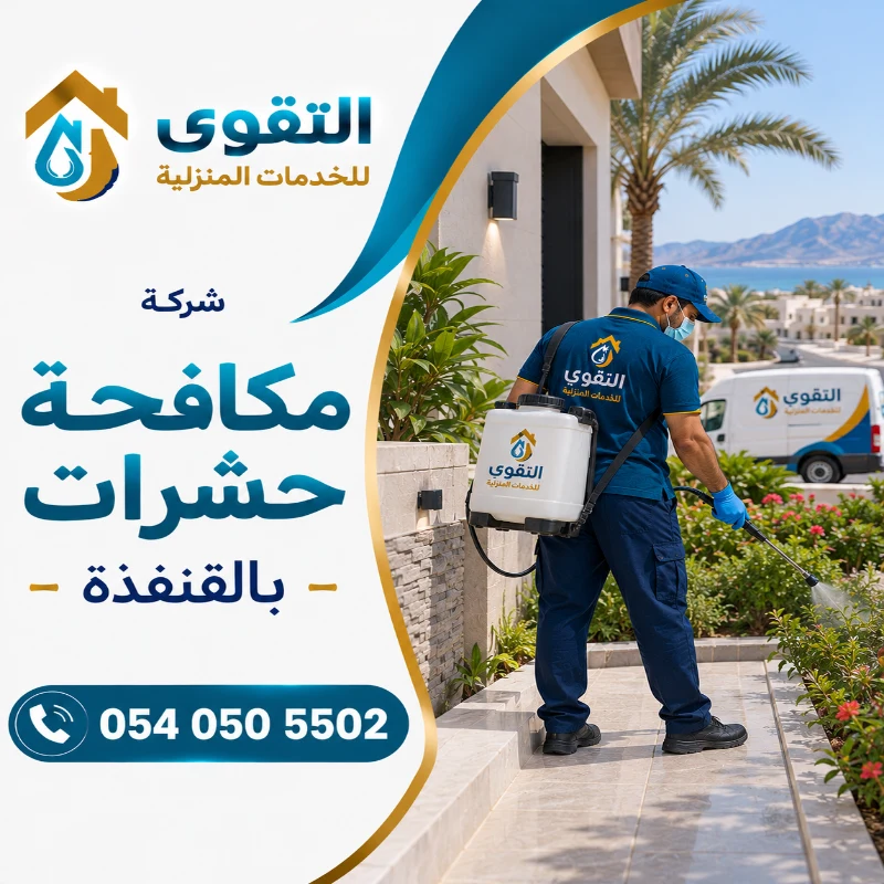 شركة مكافحة حشرات بالقنفذة