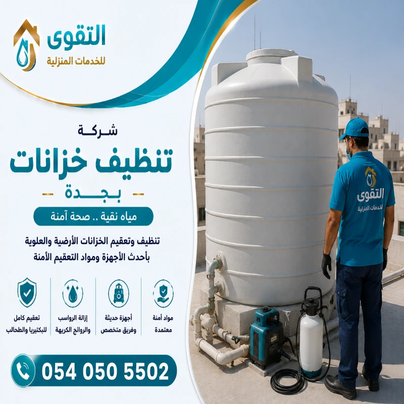 شركة تنظيف خزانات بجدة شركة تنظيف خزانات بجدة