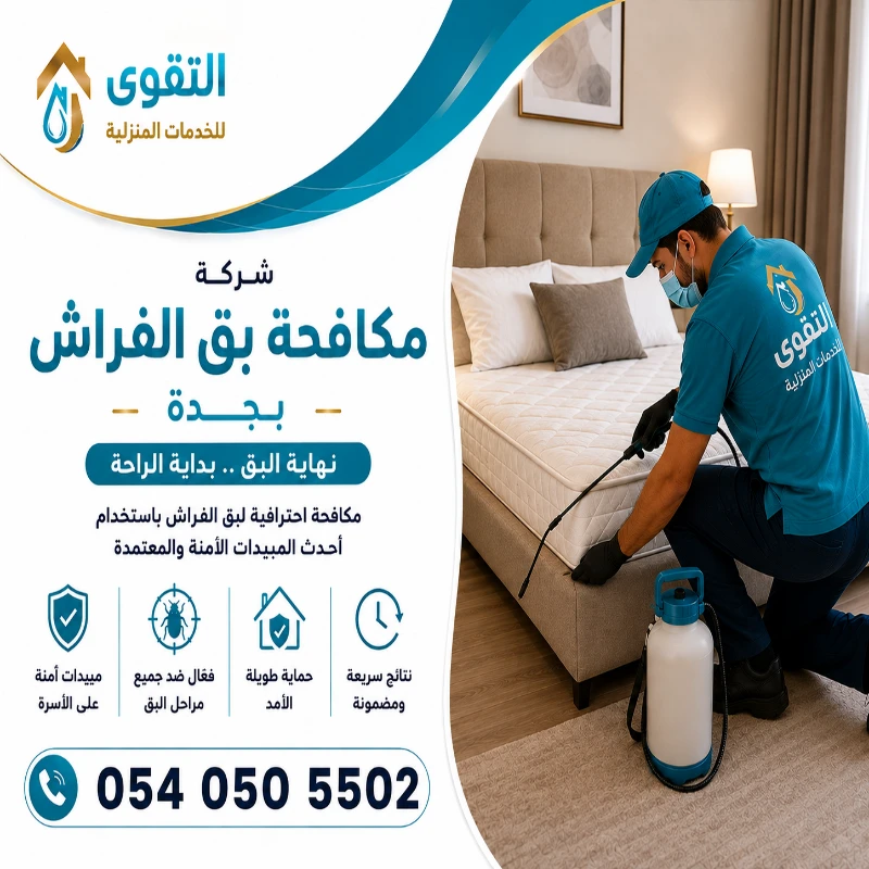 شركة مكافحة بق الفراش بجدة